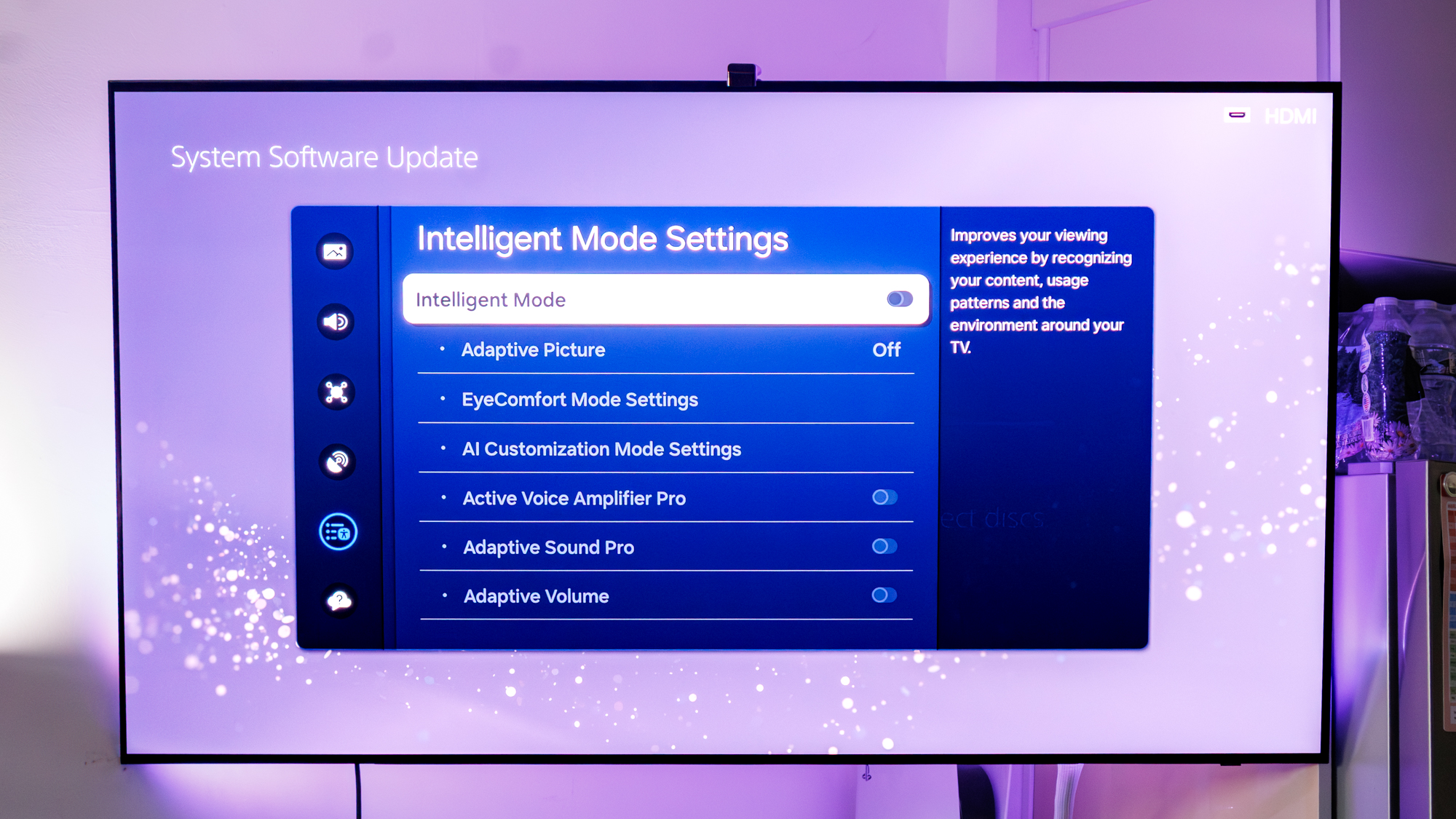 Ρυθμίσεις τηλεόρασης Samsung