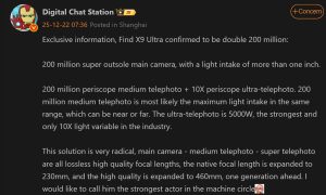 Το OPPO Find X9 Ultra θα μπορούσε να είναι η πρώτη ναυαρχίδα με διπλές κάμερες 200MP