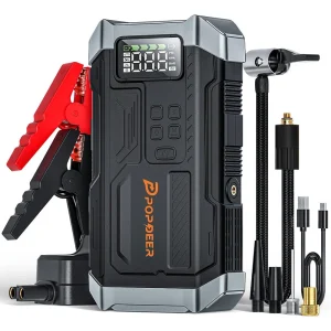 [#Τι_Πρέπει_Να_Ξέρεις] POPDEER PD-JA3: Το 4-in-1 Jump Starter που Σώζει Ζωές - Απίστευτη Τρόμπα, Power Bank και Φακός σε Ένα!