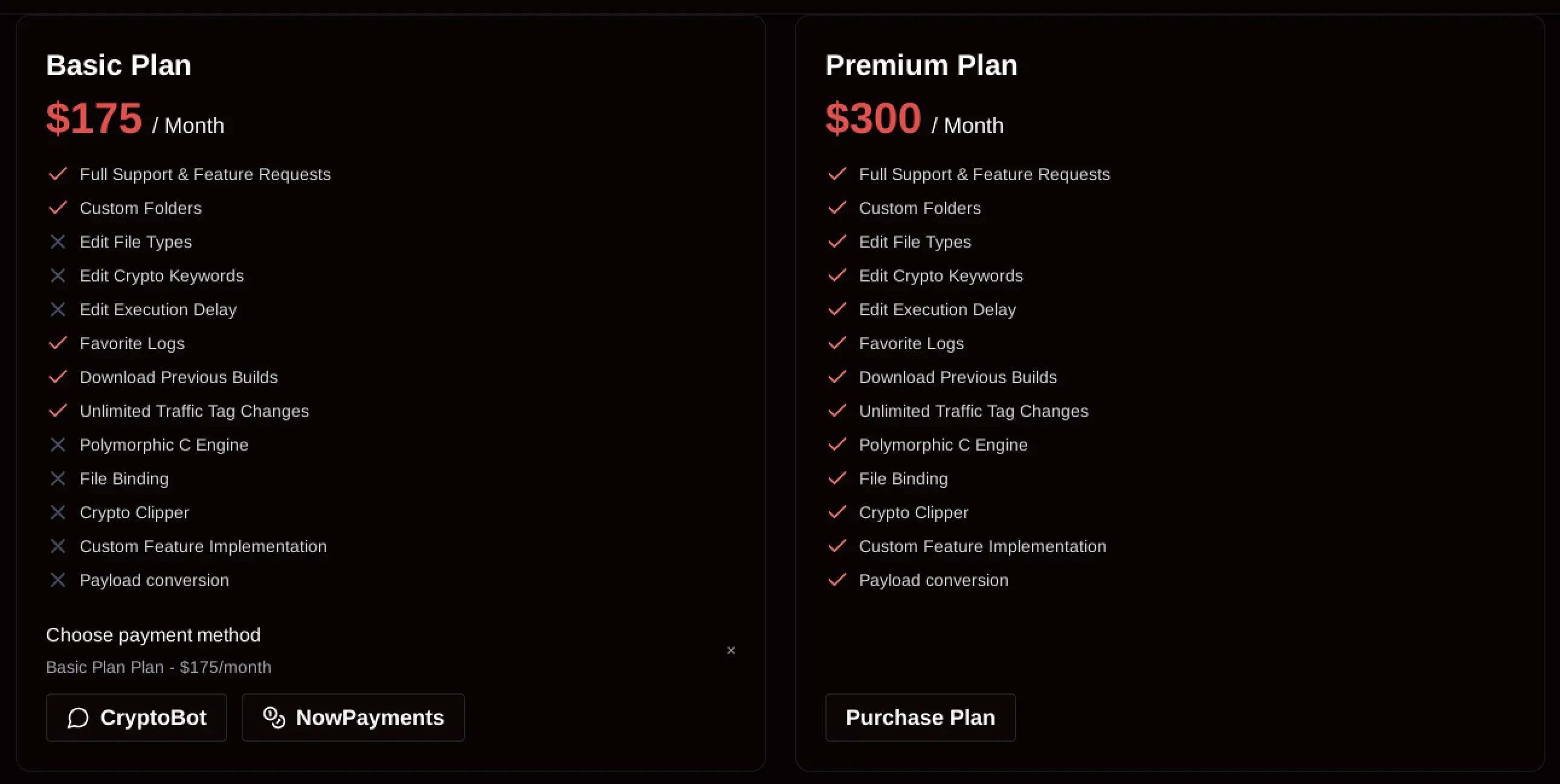 Μοντέλο τιμολόγησης για SantaStealer (Πηγή - Rapid7)