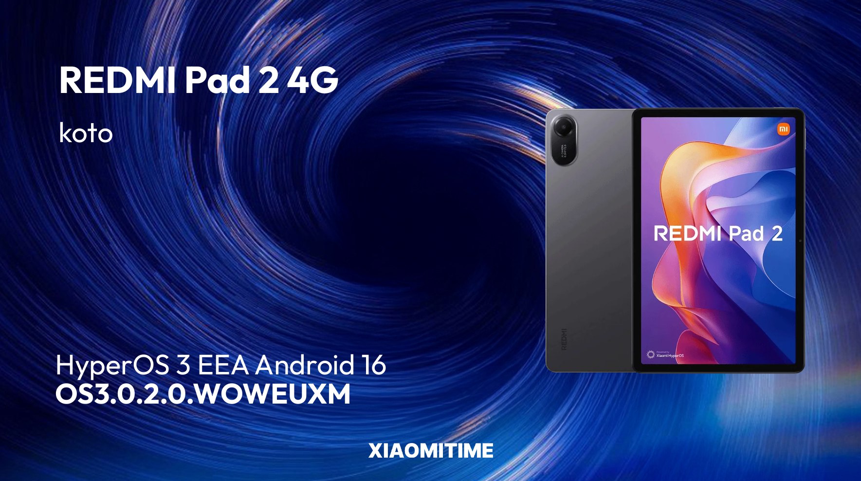 Το Redmi Pad 2 4G λαμβάνει ενημέρωση HyperOS 3 με Android 16 2 REDMI Pad 2