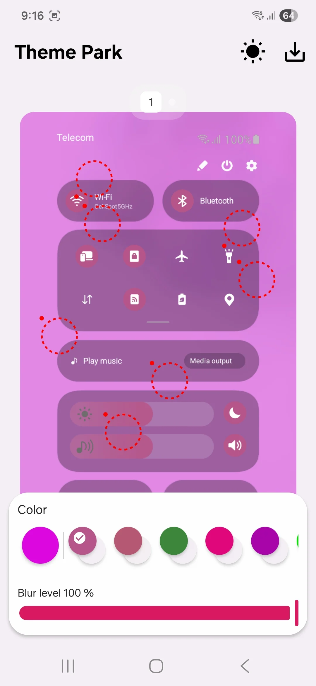Η ενημέρωση στο θεματικό πάρκο Good Lock φέρνει έξι νέες δυνατότητες samsung galaxy s23 καλή κλειδαριά θεματικού πάρκου έκδοση 1.1.01.38 ενημερωμένη προεπισκόπηση καρτέλας γρήγορου πίνακα (02)