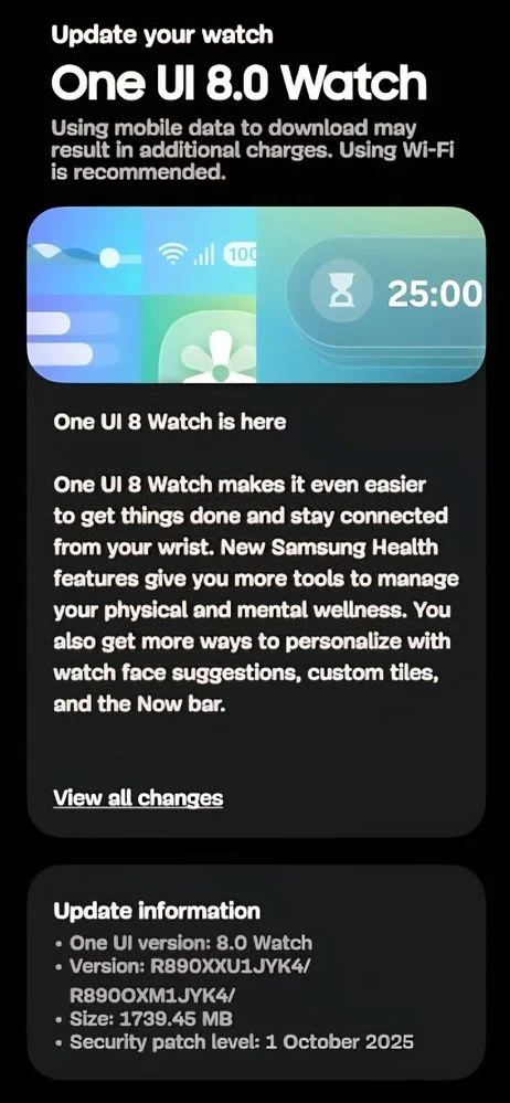 samsung galaxy watch 4 classic one ui 8 watch update india firmware
