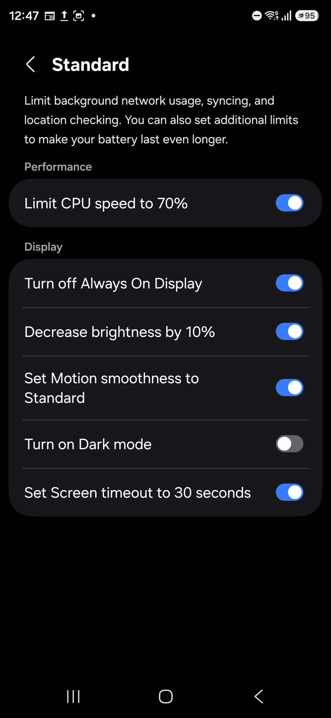 Πώς αλλάζει η λειτουργία εξοικονόμησης ενέργειας στο Samsung One UI 8.5 screenshot_20251210_004751_φροντίδα συσκευής