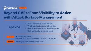 Beyond CVEs – Μετατροπή της ορατότητας σε δράση με το ASM Beyond CVEs – Μετατροπή της ορατότητας σε δράση με το ASM