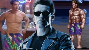 Terminator 2D: No Fate - Arnie's Shorts Easter Egg