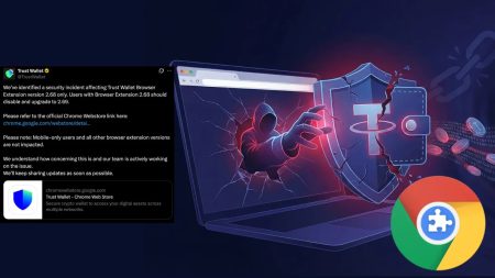 Παραβιάστηκε η επέκταση Chrome TrustWallet - Οι χρήστες αναφέρουν εκατομμύρια απώλειες