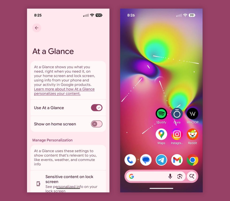 Απενεργοποιήστε το γραφικό στοιχείο Pixel με μια ματιά