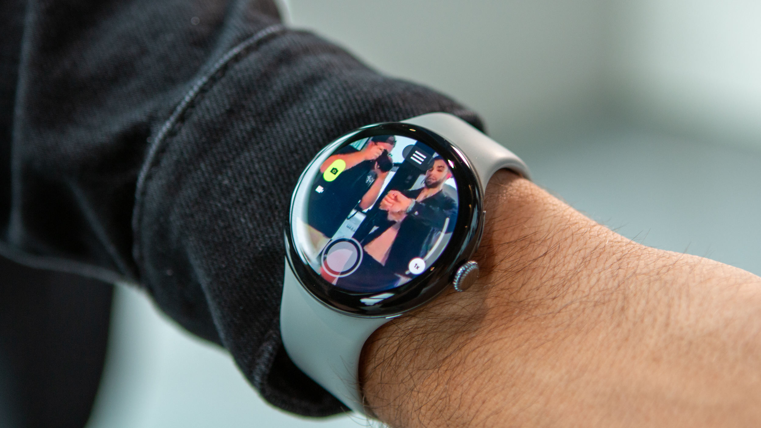 Σκόπευτρο κάμερας στο Pixel Watch 3