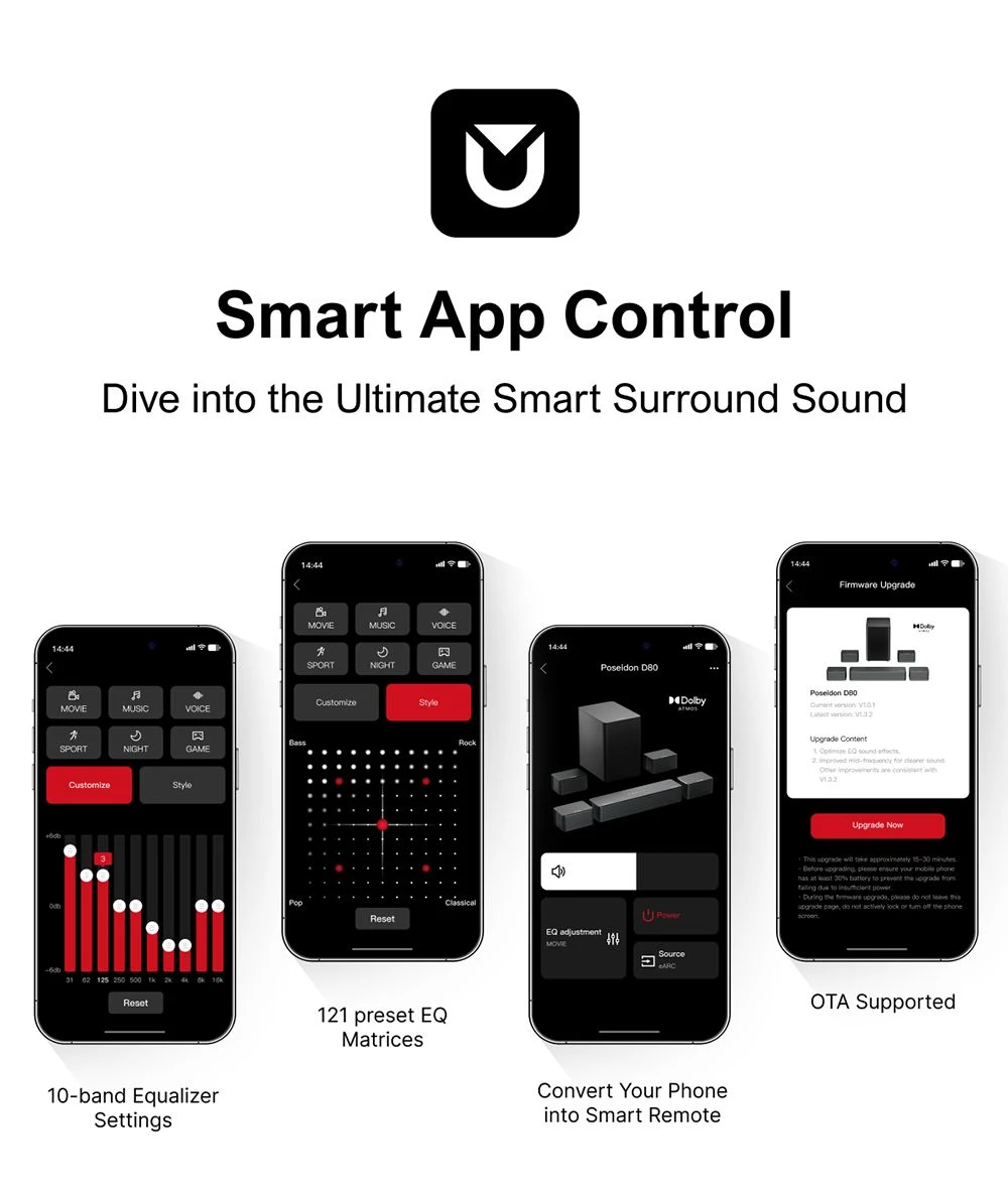 Ανακαλύψτε την ULTIMEA Poseidon D80 Soundbar: 500W που θα εκτοξεύσει τον ήχο της τηλεόρασής σας στα ύψη! Ultimea-Poseidon-D80-7-1-Channel-Soundbar-526228-6._p1_