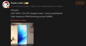 Το Honor WIN μπορεί να ανεβάσει την οθόνη σε νέα ύψη με ρυθμό ανανέωσης 185 Hz