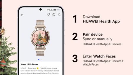 Η Huawei παρουσιάζει αποκλειστικά Χριστουγεννιάτικα ρολόγια για wearables Η Huawei παρουσιάζει αποκλειστικά Χριστουγεννιάτικα ρολόγια για wearables