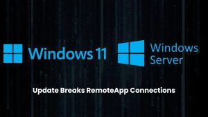 Η Microsoft επιβεβαιώνει την πρόσφατη ενημέρωση των Windows 11 24H2/25H2 και του Server 2025 διακόπτει τις συνδέσεις RemoteApp Η Microsoft επιβεβαιώνει την πρόσφατη ενημέρωση των Windows 11 24H2/25H2 και του Server 2025 διακόπτει τις συνδέσεις RemoteApp