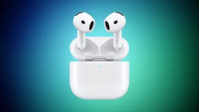 MacRumors 2025 Holiday Gift Guide airpods 4 blue