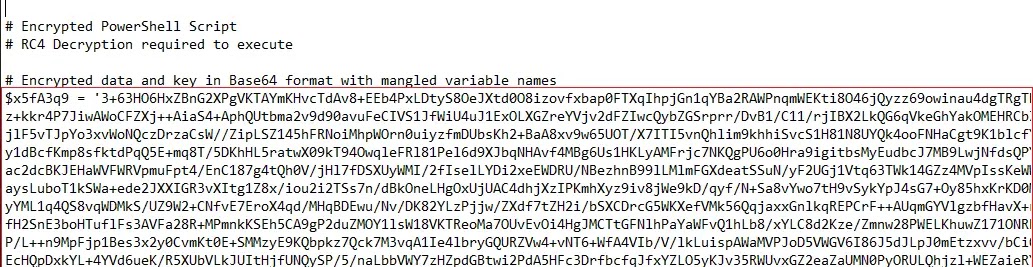 συμβολοσειρά base64 (Πηγή - K7 Security Labs)