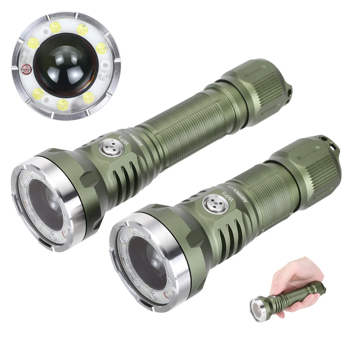 Ανακαλύψτε το Φωτιστικό Astrolux WP5: Χαμηλότερη Τιμή και Απίστευτη Απόδοση με Κόκκινο-Μπλε AUX Φωτισμό!