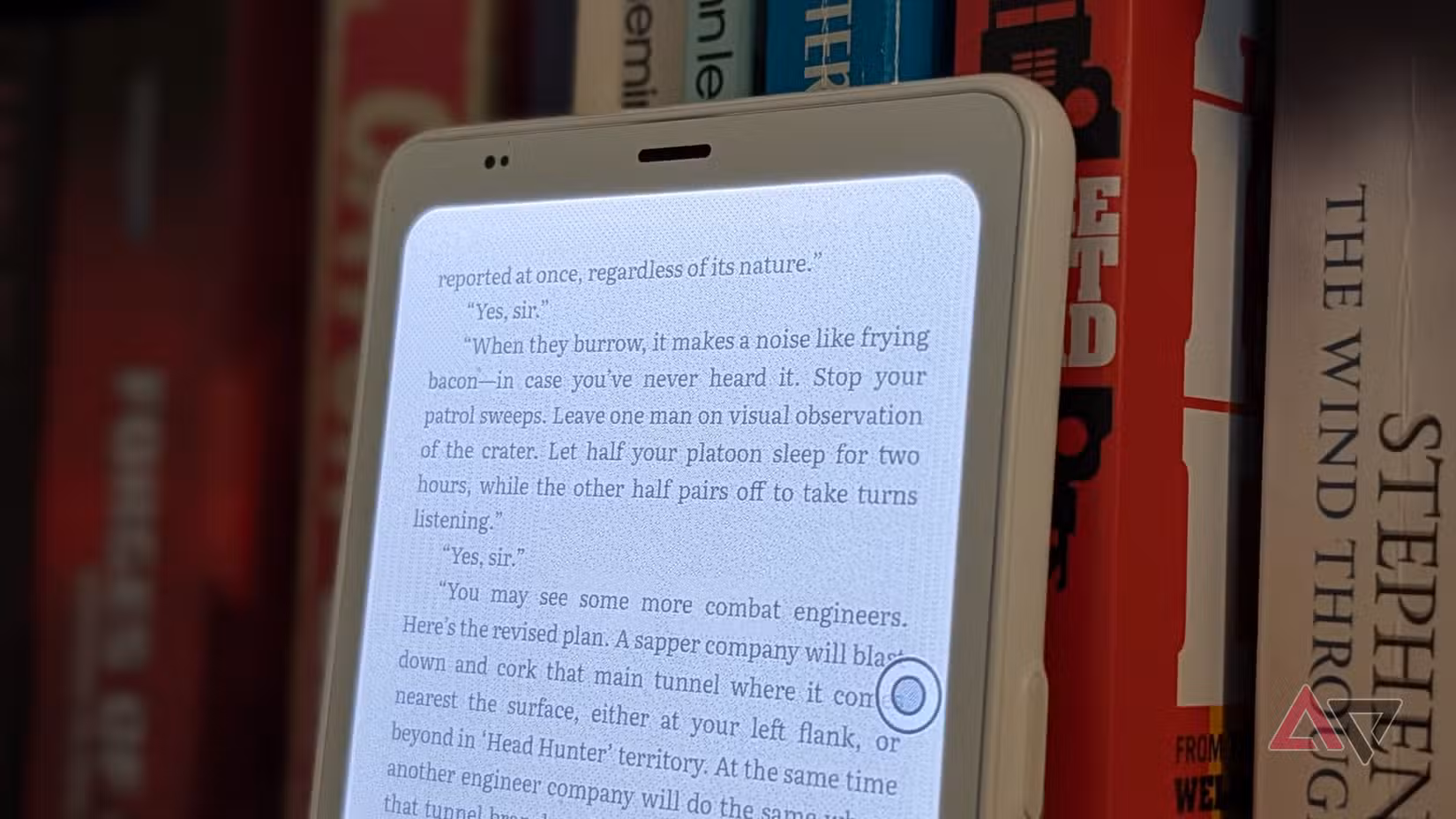 Αυτή η εφαρμογή Google εξακολουθεί να ξεπερνά τον ανταγωνισμό στη 15η επέτειό της κοντινό πλάνο του κειμένου σε λευκό κουτί e-reader