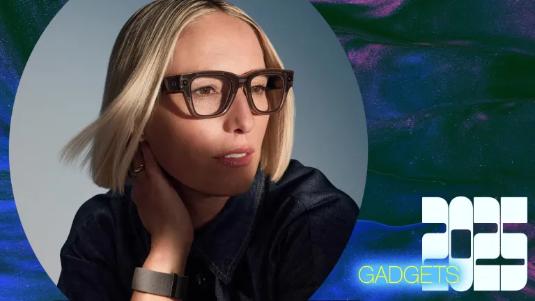 The 50 greatest innovations of 2025 woman wearing glasses