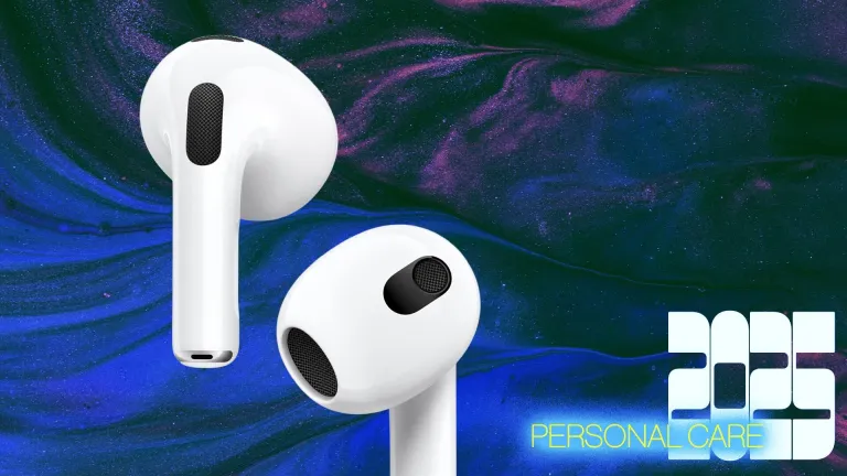 The 50 greatest innovations of 2025 airpods on space background