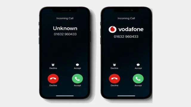 vodafone branded calling