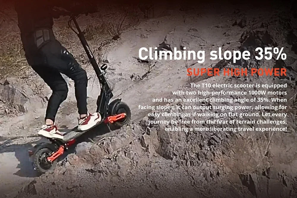 «Joyor T10: Το Πατίνι με Διπλό Μοτέρ και 75km Αυτονομία που Θα Αλλάξει Τον Τρόπο Που Μετακινείσαι!» Joyor T10 braking system