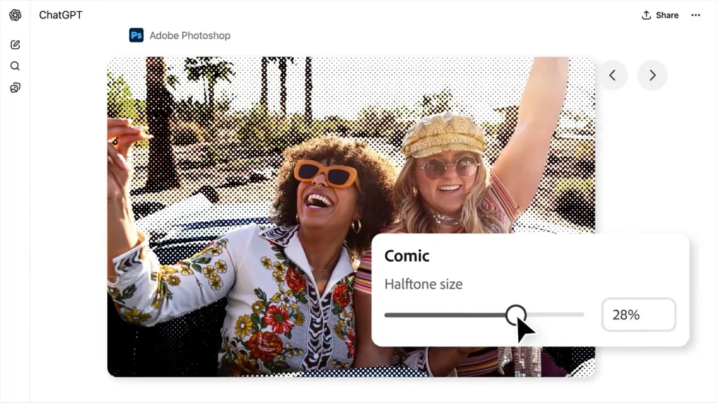 Τα Adobe Photoshop, Express, Acrobat διατίθενται δωρεάν στο ChatGPT