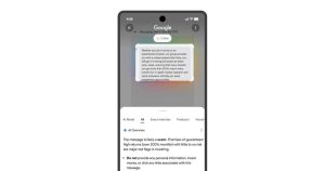 «Αποκάλυψη: Το νέο Circle to Search της Google θα ξεσκεπάζει και τις απάτες στα μηνύματα!» «Αποκάλυψη: Το νέο Circle to Search της Google θα ξεσκεπάζει και τις απάτες στα μηνύματα!»