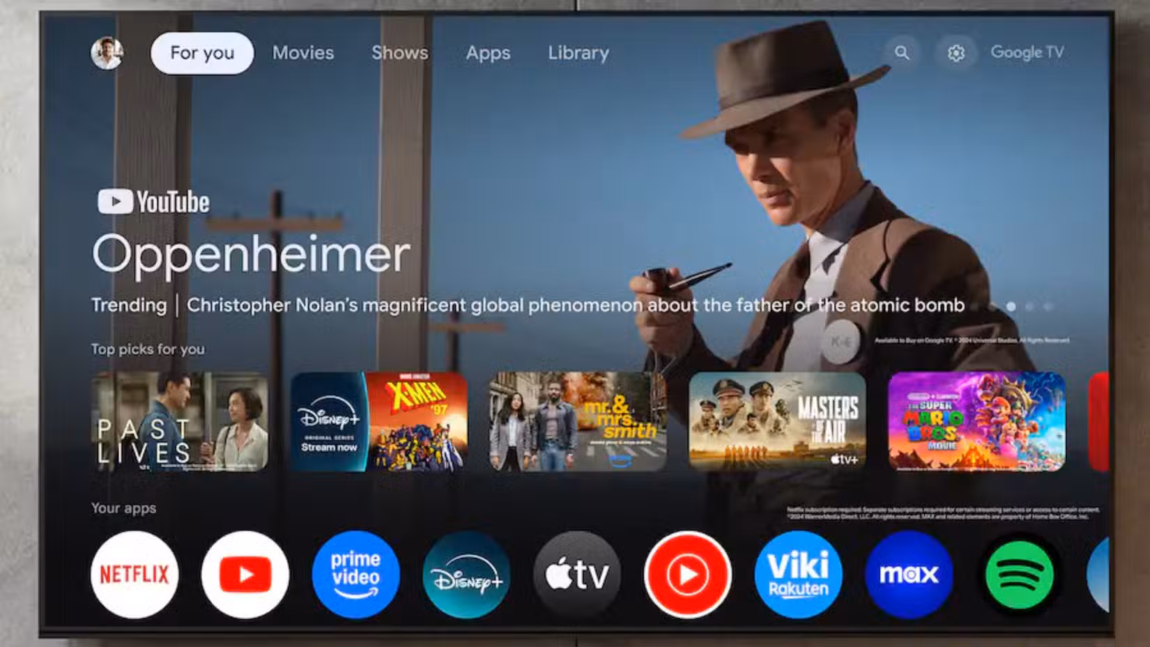 Αυτή η τεράστια τιμή Google TV 98 ιντσών μόλις έπεσε στα 1.000 $ Hisense - 98" Class QD5 Series Hi-QLED 4K UHD Smart Google TV (2025) στον τοίχο