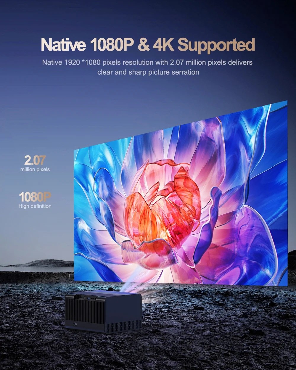 🔔 Απίστευτη Προσφορά: Full HD Προβολέας ZHENEVO Z1 με 800 ANSI Lumens, Android 12 και Στέρεο Ηχεία Μόλις στα 106€! 🤑