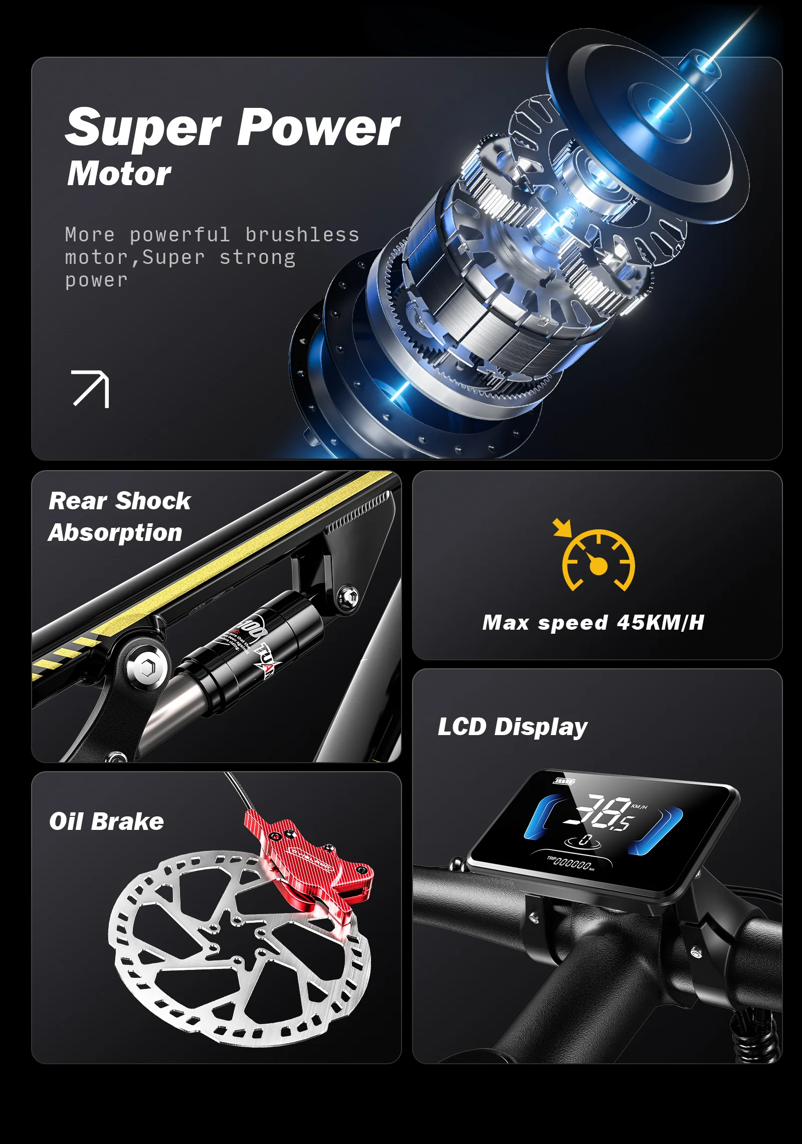 «RZOGUWEX RX700: Το ηλεκτρικό ποδήτατο με το περίεργο όνομα και την εκπληκτική μπαταρία 17.5Ah που θα σας αφήσει άφωνους!» Σκελετός RZOGUWEX RX700