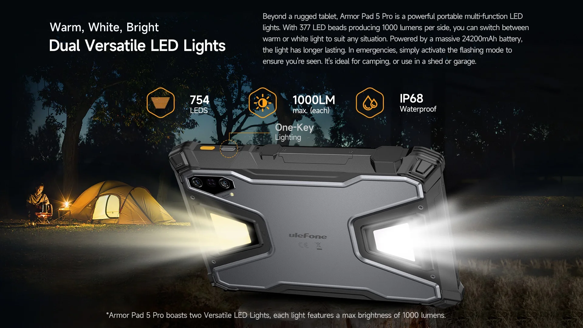 Ανακαλύψτε το Ulefone Armor Pad 5 Pro: Το Super Ανθεκτικό Tablet με Dimensity 7400X, 12GB RAM και Μυθική Μπαταρία 24.200mAh! Ulefone Armor Pad 5 Pro in use