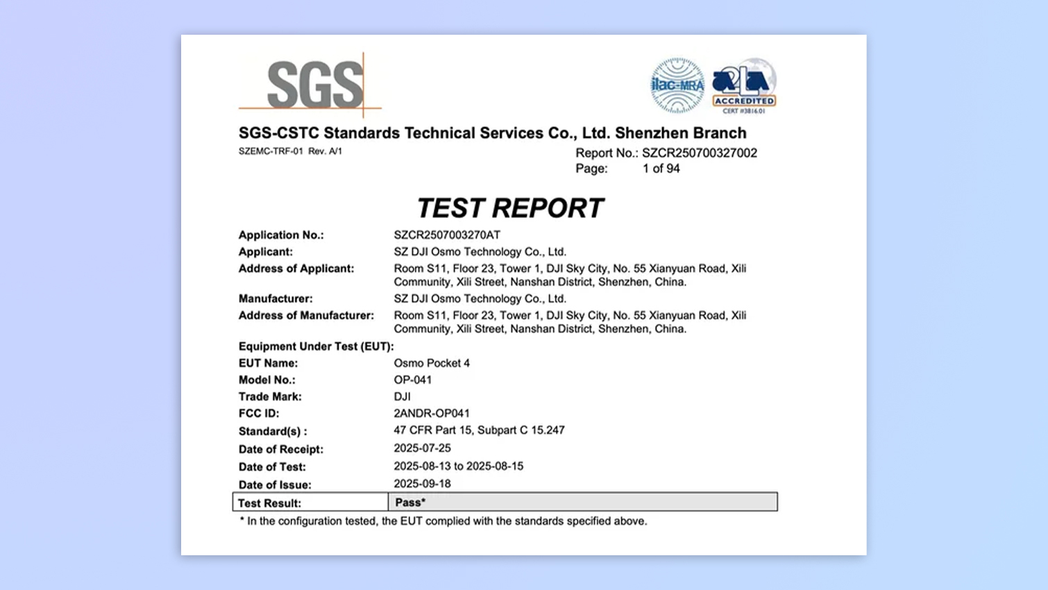 «Ανατρεπτική διαρροή αποκαλύπτει το DJI Osmo Pocket 4 - Δες τα νέα χαρακτηριστικά και την ημερομηνία κυκλοφορίας!» Έγγραφα FCC που δείχνουν πληροφορίες για το DJI Osmo Pocket 4