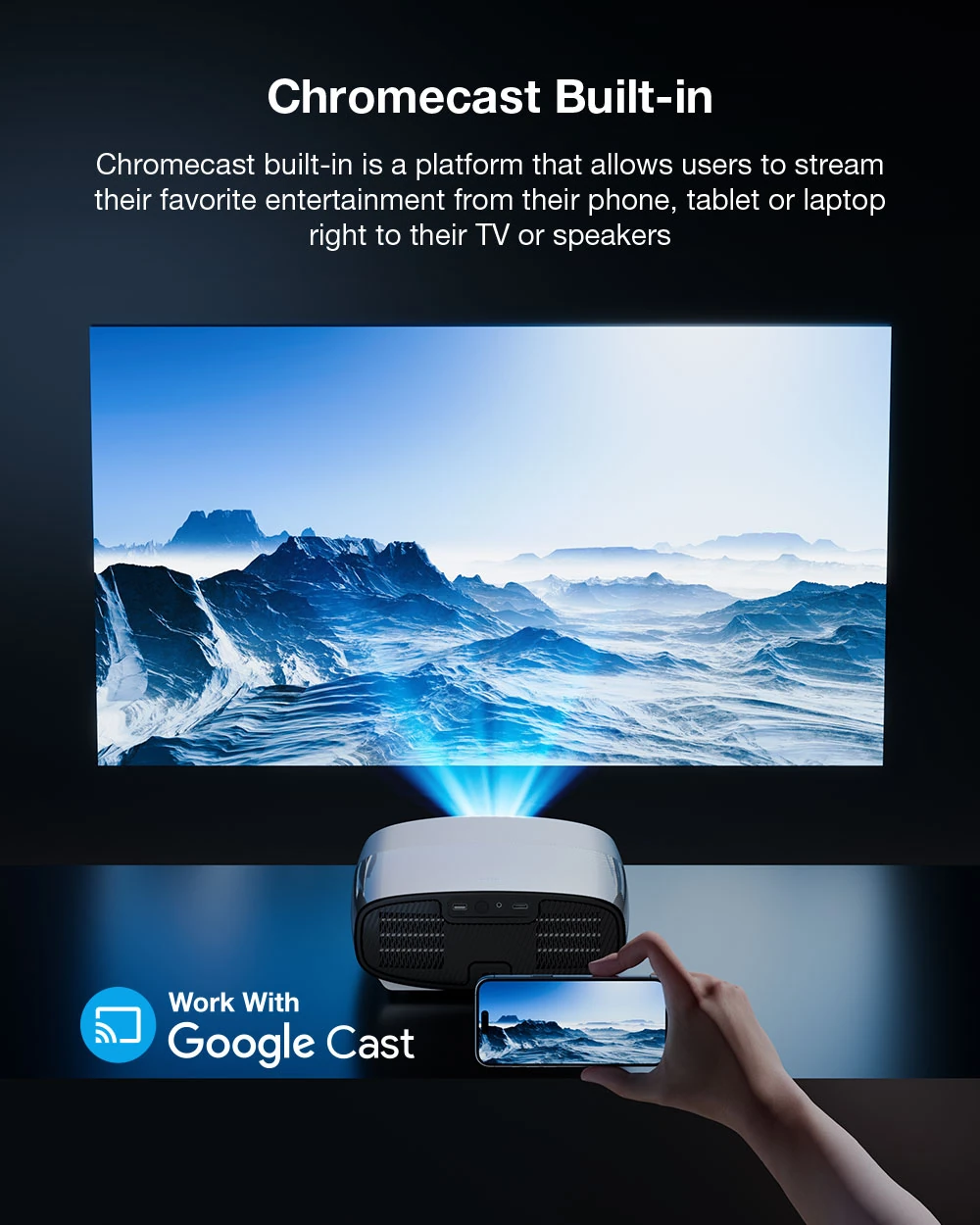 «Blitzwolf BW-V11: Το UFO που δεν περιμένατε! Ανακαλύψτε τον ΦΟΒΕΡΟ Google TV Certified προβολέα με υποστήριξη Dolby Vision!» Blitzwolf BW-V11 Διασκέδαση