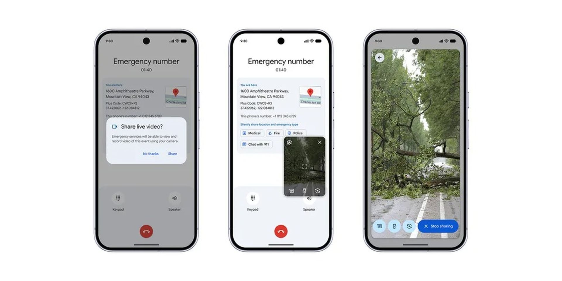 Η Google κυκλοφορεί το Android Emergency Live Video σε ΗΠΑ, Γερμανία και Μεξικό