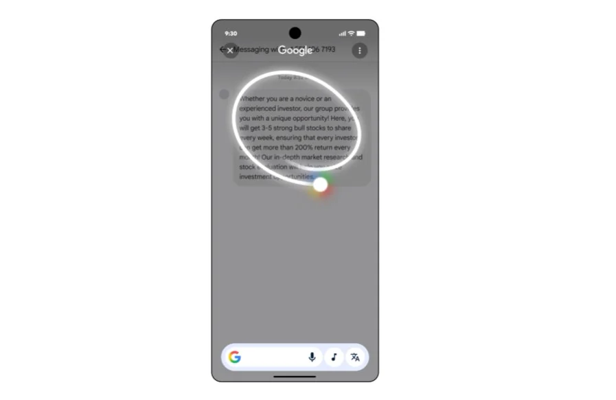 «Ανατροπή: Γιατί η Google σας προτρέπει να κυκλώνετε τα μηνύματα στο Android – Η απίστευτη αλήθεια αποκαλύπτεται!» «Ανατροπή: Γιατί η Google σας προτρέπει να κυκλώνετε τα μηνύματα στο Android - Η απίστευτη αλήθεια αποκαλύπτεται!»