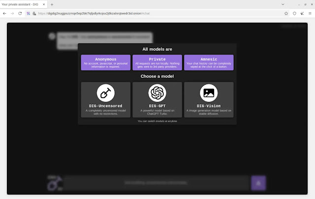 DIG AI - Darknet AI Tool που επιτρέπει στους ηθοποιούς απειλών να εκτοξεύουν εξελιγμένες επιθέσεις
