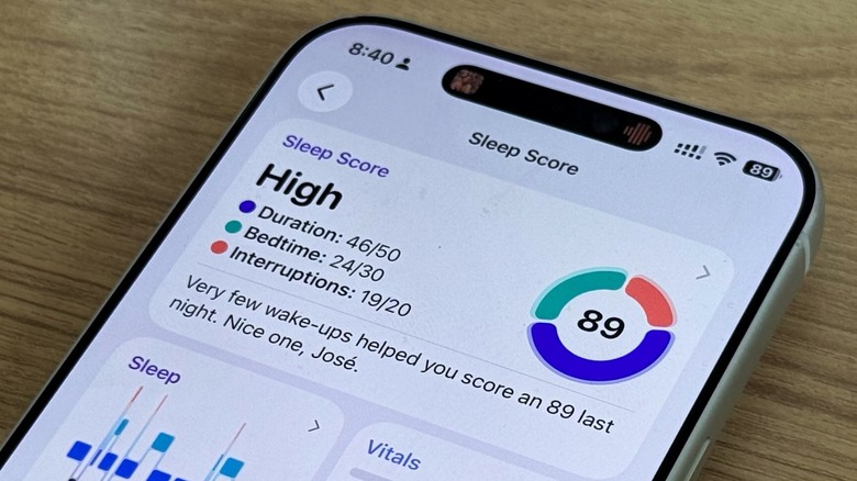 Η Apple βελτίωσε τη λειτουργία Sleep Score στο iOS 26.2
