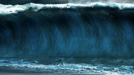 Οι δορυφόροι της NASA κατέγραψαν μια τρομακτική εικόνα ενός γιγαντιαίου τσουνάμι