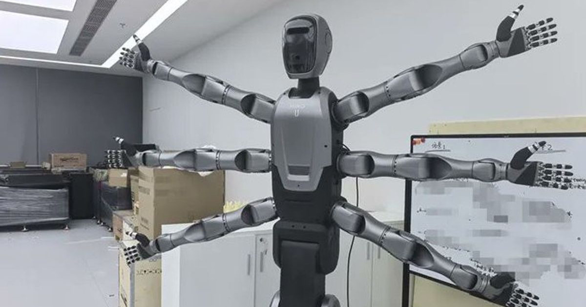 «Ακατάλληλο για ευαίσθητες ψυχές: Το «Υπερ-Ανθρωποειδές» με τα 6 χέρια που επαναστατεί στη Βιομηχανία 4.0!» «Ακατάλληλο για ευαίσθητες ψυχές: Το «Υπερ-Ανθρωποειδές» με τα 6 χέρια που επαναστατεί στη Βιομηχανία 4.0!»