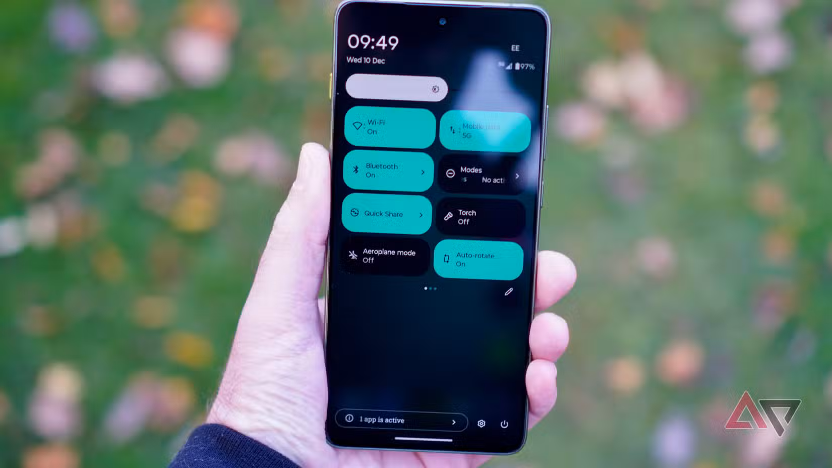 Quick Settings on the Motorola Edge 70