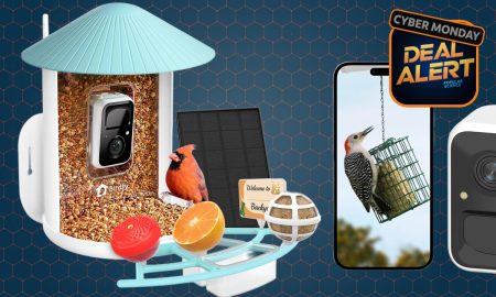 Η Amazon μείωσε τις κάμερες Birdfy smart feeder bird στις χαμηλότερες τιμές τους για την Cyber ​​Monday
