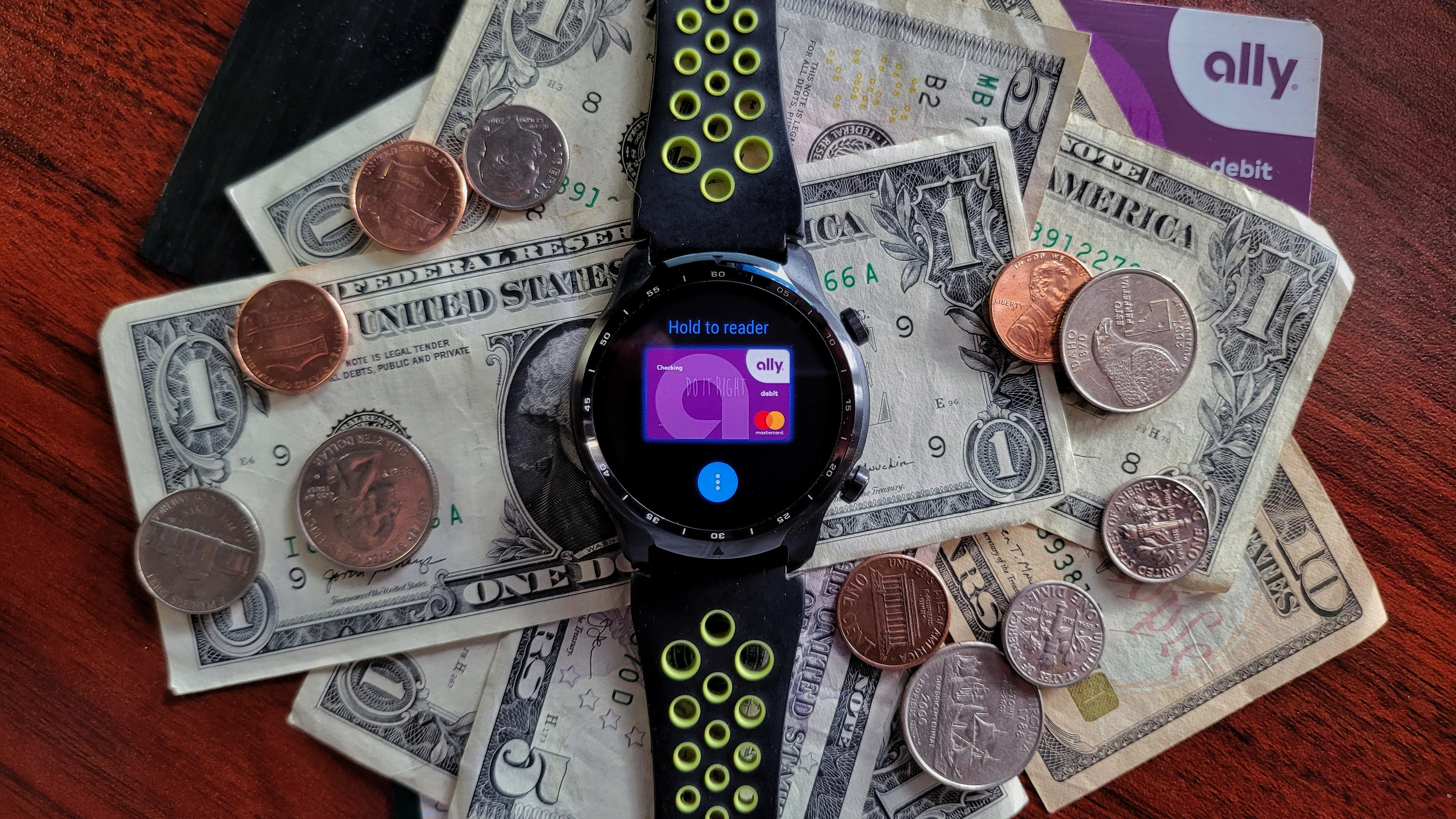 Πορτοφόλι Google σε συσκευή Wear OS, TicWatch Pro 3