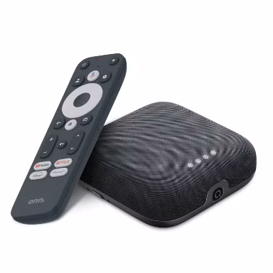 onn google tv 4k pro σε λευκό φόντο