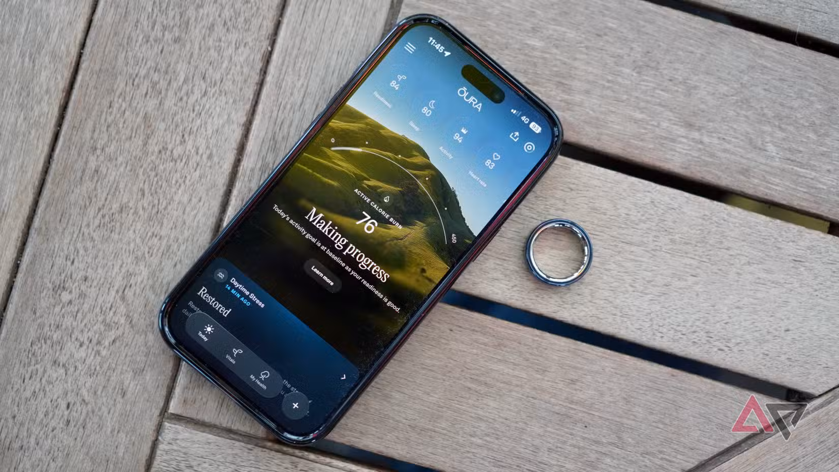 Η πρόσφατα σχεδιασμένη εφαρμογή Oura Ring