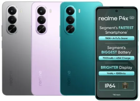 realme P4x 5G: Ανακαλύψτε το νέο smartphone με απίστευτη μπαταρία 7000mAh που θα σας αφήσει άφωνους! realme P4x 5G: Ανακαλύψτε το νέο smartphone με απίστευτη μπαταρία 7000mAh που θα σας αφήσει άφωνους!