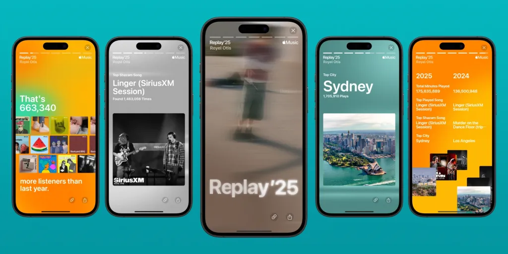 Η προσωπική ανακεφαλαίωση ακρόασης Apple Music Replay 2025 είναι έτοιμη για εξερεύνηση και κοινή χρήση Η προσωπική ανακεφαλαίωση ακρόασης Apple Music Replay 2025 είναι έτοιμη για εξερεύνηση και κοινή χρήση