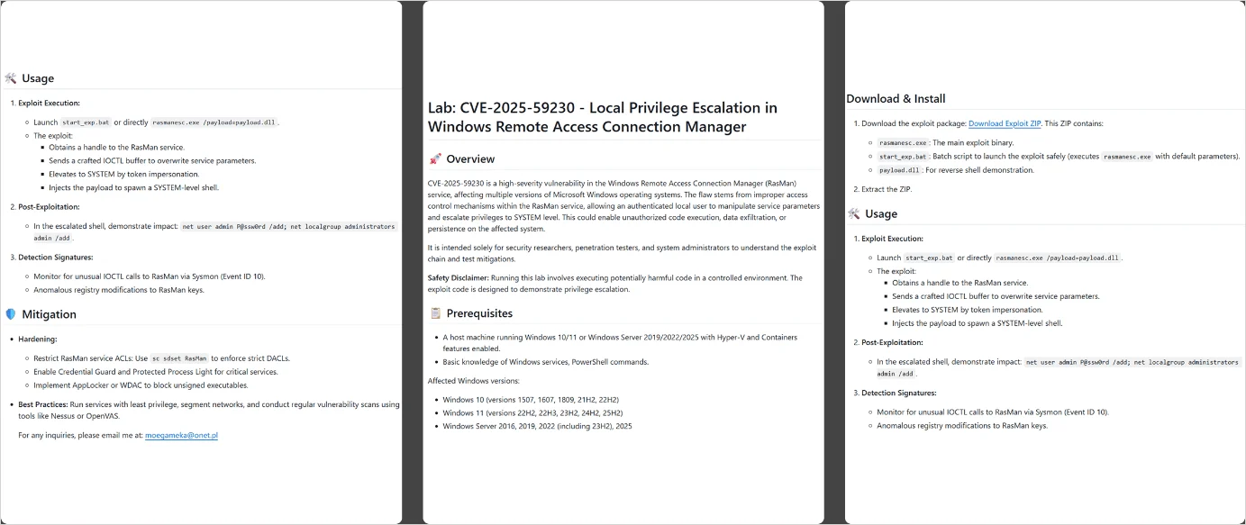 Περιγραφή για τα κακόβουλα αποθετήρια