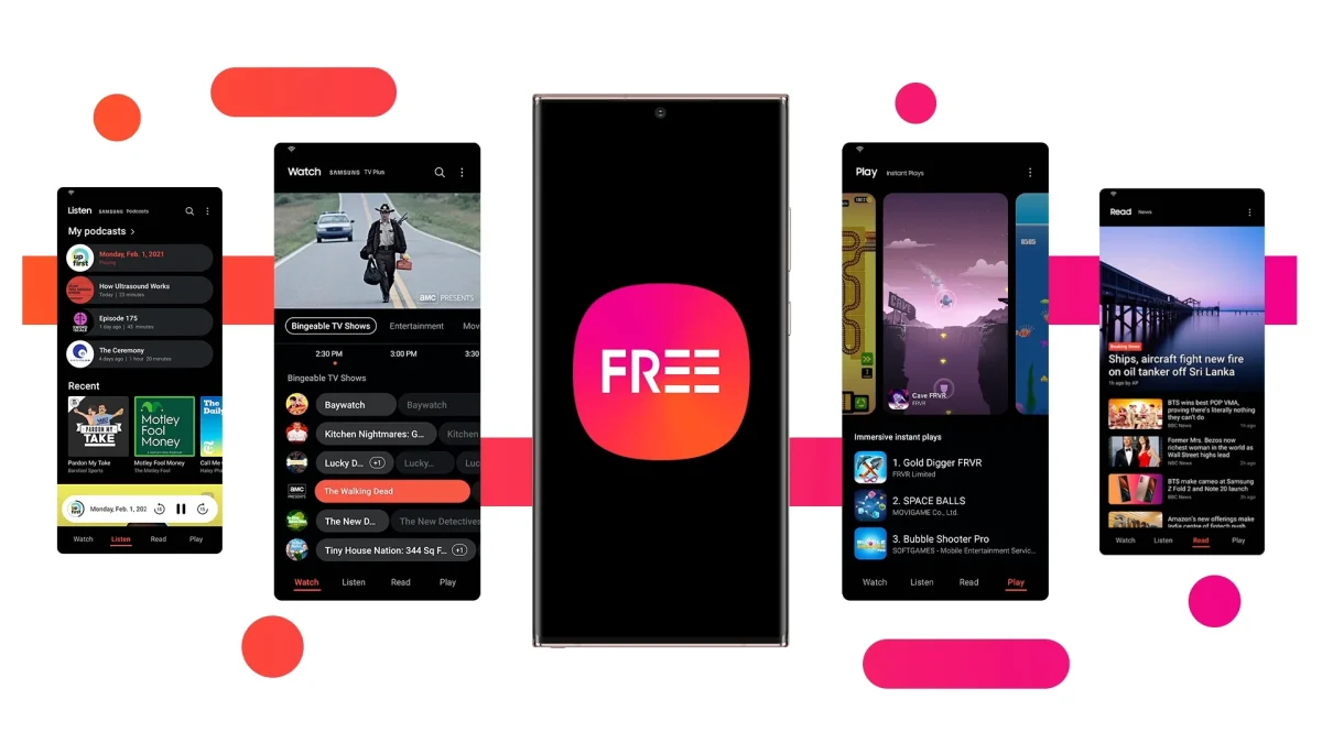 Τι είναι το Samsung Free και γιατί υπάρχει στη συσκευή μου Galaxy; Τι είναι το Samsung Free και γιατί υπάρχει στη συσκευή μου Galaxy;