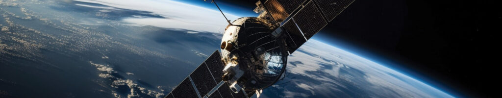 Ανακαλύψτε τις Μαγείας της Εφαρμογής Ευθυγράμμισης Δορυφορικών Κατοπτρών – Μην το Χάσετε! satellite orbit with planet earth background copy