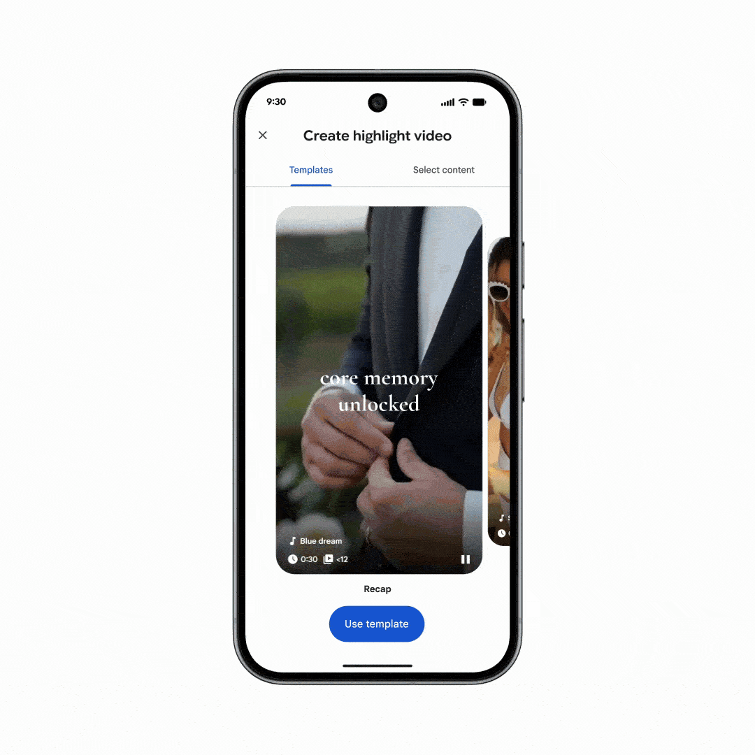 Το Google Photos μπορεί απλώς να είναι έτοιμο να ανταγωνιστεί τις αποκλειστικές εφαρμογές επεξεργασίας βίντεο Ένα gif που επισημαίνει τα νέα πρότυπα του προγράμματος επεξεργασίας βίντεο του Google Photos.